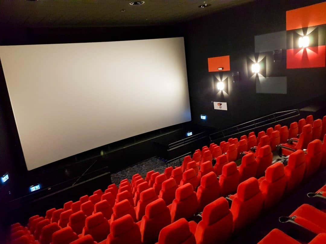 Prazna kino dvorana s projekcijskim platnom, ilustracija uz vijest o filmu Udovac