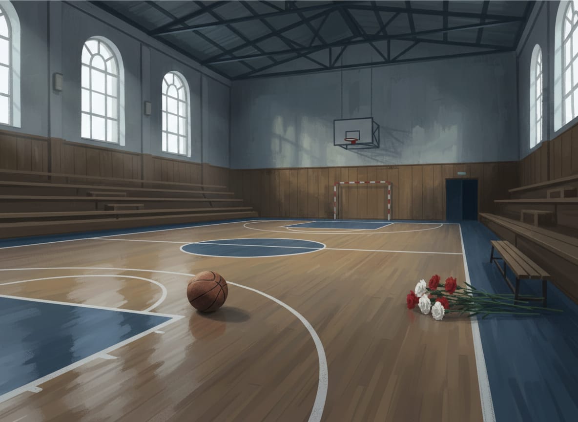 Urednička ilustracija košarkaškog memorijalnog turnira u Živinicama